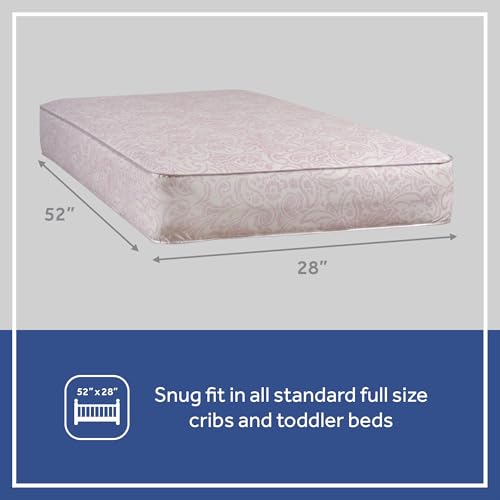 Sealy Baby EM361-PPK1 Ortho Rest Extra Firm Waterproof Baby Crib Mattress & Toddler Bed Mattress thumb #1