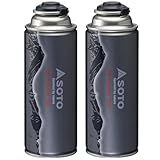 【Amazon.co.jp限定】ソト(SOTO) 日本製 CB缶 ハイパワー カセットボンベ アウトドア CB TOUGH 220 2本セット ST-A712-2 （ST-712 CB TOUGH220 2本組)