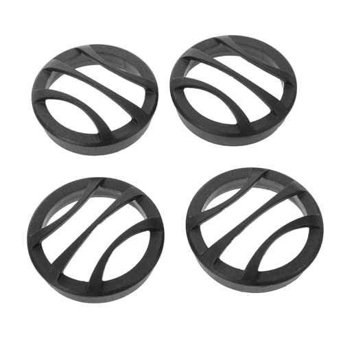 Gogogmee 4pcs Speaker Grill Covers Durable Plastic Mesh Protective Guard for Tweeters Car Audio Accessories Dustproof Speaker Grills for Enhanced Sound Quality