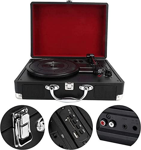 Tourne-Disque Vinyle Haute fidélité, Platine Vinyle Bluetooth, entraînement par Courroie à 2 Vitesses, préampli intégré… - Les Beatles, Paul McCartney, John Lennon, RIngo Starr, George Harrison Tourne-Disque Vinyle Haute fidélité, Platine Vinyle Bluetooth, entraînement par Courroie à 2 Vitesses, préampli intégré… – Image 7