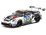 911 GT3 R #75 Laurin Heinrich Kus Team Bernhard Deutsche Tourenwagen Masters (2023) 'Hobby64 Series 1/64 Diecast Model by Tarmac Works T64-084-23DTM75