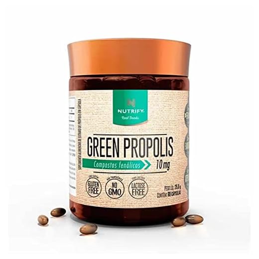 Própolis Verde 60 capsulas, Nutrify