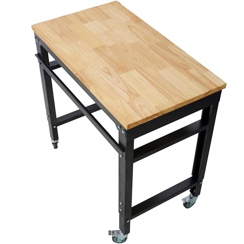 Yestar 35 Inches Wide Rolling Workbench for Garage...