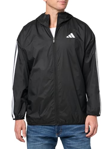 Image of adidas Men's Essentials 3-Stripes Windbreaker
