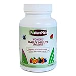Multivitamins Tablet for Women, Once Daily Multimineral Supplement for Adults, with 20+ Key Nutrients- Iron, Vitamins A, D, E, C, + B-Complex, Supports Immunity, Bone, and Beauty, 60 Count