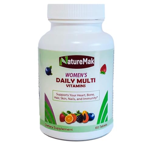 Multivitamins-Tablet-for-Women-Once-Daily-Multimineral-Supplement-for-Adults-with-20-Key-Nutrients-Iron-Vitamins-A-D-E-C-B-Complex-Supports-Immunity-Bone-and-Beauty-60-Count Multivitamins Tablet for Women, Once Daily Multimineral Supplement for Adults, with 20+ Key Nutrients- Iron, Vitamins A, D, E, C, + B-Complex, Supports Immunity, Bone, and Beauty, 60 Count - Image 1