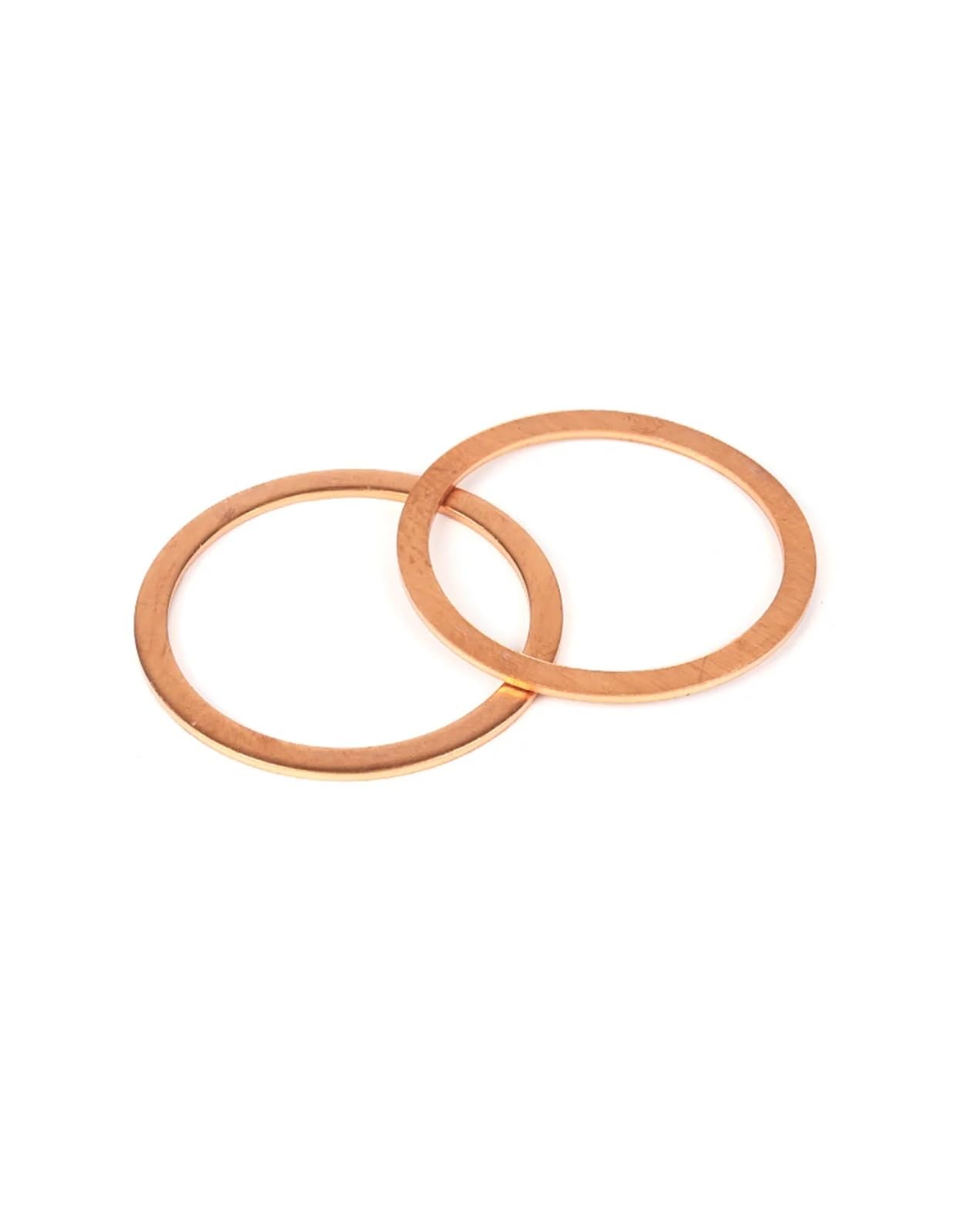 Kupfer-Unterlegscheibe, Dichtung für Ölablassschraube, 10 Stück, 2 mm