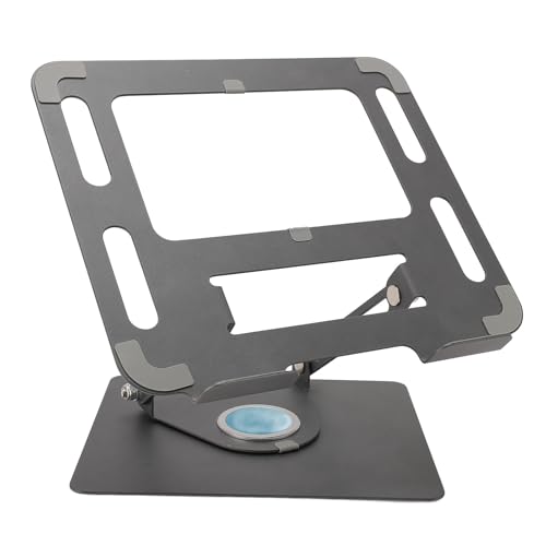 Soporte ajustable para laptop de metal con base antideslizante miniatura 1