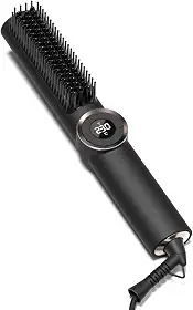 Escova Secadora Profissional Alisadora 55w Bivolt 220V 127V Alisar E Enrolar Anti - Queimadura Com Tionização Multifunção Escova Alisadora