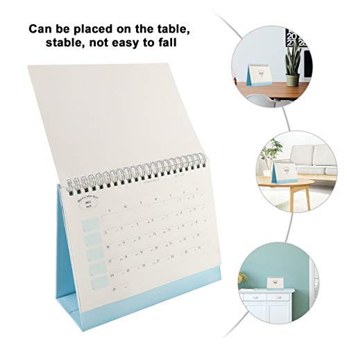 TOYANDONA 1 St Papier Kalender 2021 Staande Maandelijkse Planner Kalender Tabel Kalender Flip Kalender voor Office Home… - Image 7