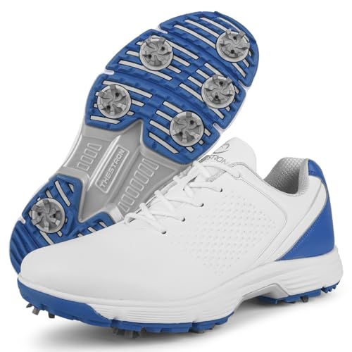 Waterproof Golf Shoes Men Spikes Golf Sneakers Male Outdoor...