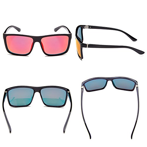 Image of Men's Sports Polarized Sunglasses Square Frame Glasses NP1007