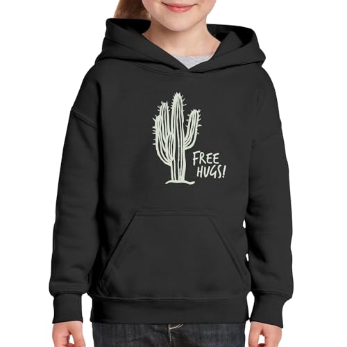 Sweat à capuche enfant cactus imprimé premium ultra doux - 3