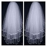 - Dieser Schleier ist leicht, an den Haaren durch den Kamm zu befestigen.