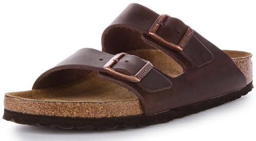 Image of Birkenstock Womens Arizona Open Toe Casual Slide Sandals