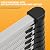 15.5 FT Telescoping Ladder - Aluminum Telescopic Ladder- 330lb Capacity, Locking Mechanism & Extra Wide Pedals, Extension ladders for Home Decor, RV or Outdoor Work (15.5FT-Aluminum)