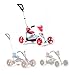 Produktbild BERG Pedal-Gokart Buzzy Bloom 2-in-1 incl. Schubstange, Gokart mit Freilauf, Tretfahrzeug, Kinderfahrzeug mit Handbremse, Tretfahrzeug mit hohem Sicherheitstandard, gokart ab 2 Jahre