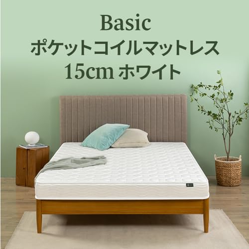 ZINUS ジヌス　セミダブル　ボンネイルコイルマットレス15cm 新品未開封 Amazon.co.jp: Zinus(ジヌス): セミダブル