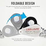 Zoom IMG-1 lente gioielliere ingrandimento tascabile 10x Zoom IMG-1 lente gioielliere ingrandimento tascabile 10x