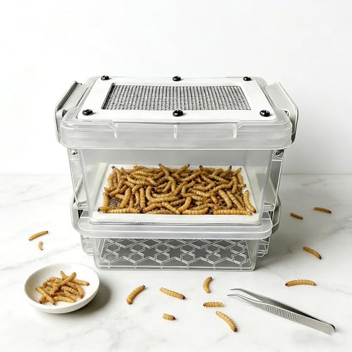Boîte d'élevage anti-humidité pour reptiles et petits animaux