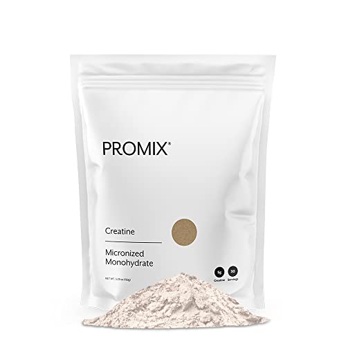 Image of Promix Creatine Monohydrate Powder, 5g of Micronized Creatine Supplement per Serving, Supports Muscle Growth & Recovery, Keto Friendly, Unflavored - 30 Servings