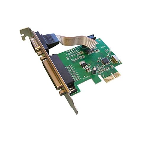Tarjeta controladora PCI-E, 1 puerto SERIE y 1 puerto paralelo Cover
