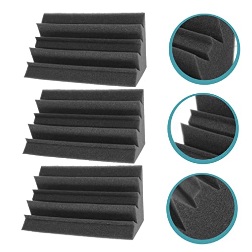 Holibanna 3 piezas Paneles Acústicos de Pared para Aislamiento de Baja Frecuencia de Algodón para Sala de Conciertos miniatura 5