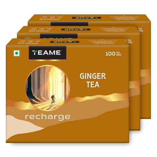 Image of TE-A-ME Ginger Black 100 Tea Bags | Ginger Black Tea 300 Bags