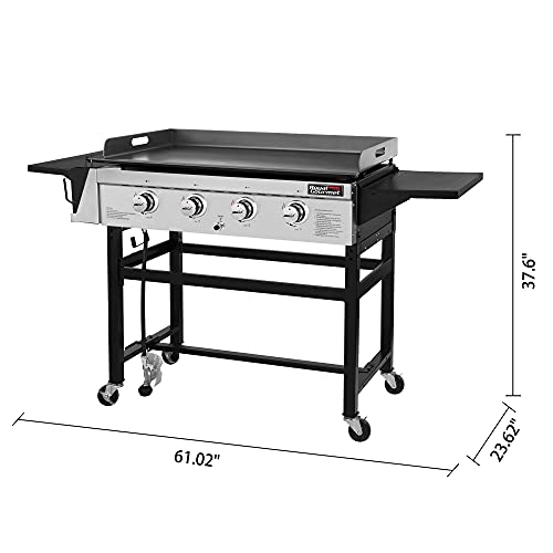 Royal-Gourmet-4-Burner-Flat-Top-Grill-Griddle-Combo-Outdoor-propane-Gas-Griddle-GB4001C-52000-BTU-For-Outdoor-Events-Camping-BBQ-610223623760-inches