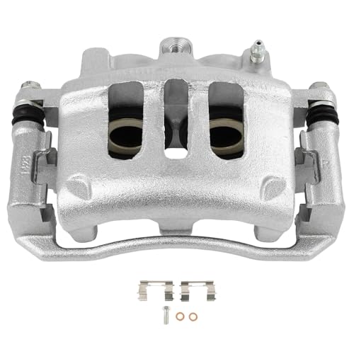 Image of SCITOO 18B4840 Front Right Disc Brake Caliper w /Bracket Fit For Ford For Crown Victoria 2003-2011,For Mercury For Grand Marquis 2003-2011,For Mercury For Marauder 2003-2004, Double Pistons