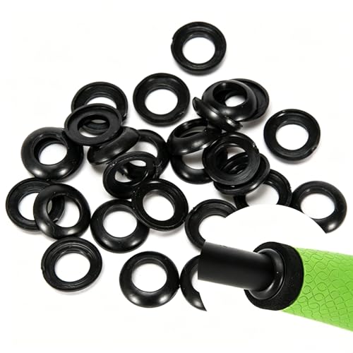 Anillos elásticos protectores para caña de pescar 100 piezas miniatura 1