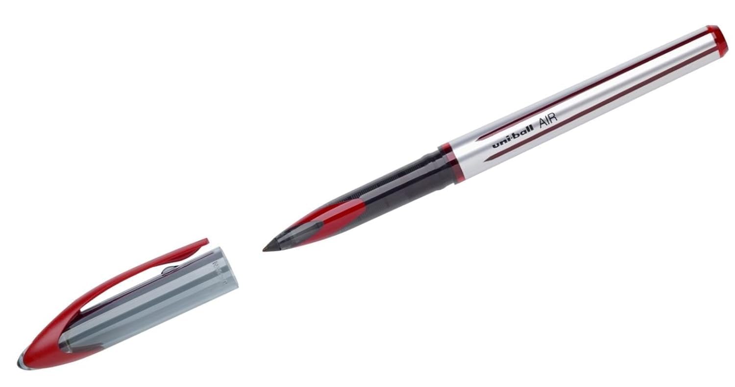 Uni-​Ball 145821 - Roller à encre Uni-​Ball Air, 0.35 - 0.6 mm, rouge
