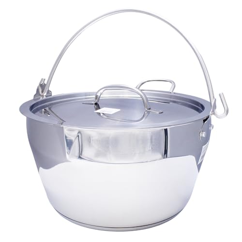 Jam Pan Stainless Steel Maslin Pan with Lid