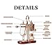 Nispira Belgium Royal Family Balance Syphon Unique Gravity Vintage Coffee Maker Vacuum Brewing System Copper 500 ml