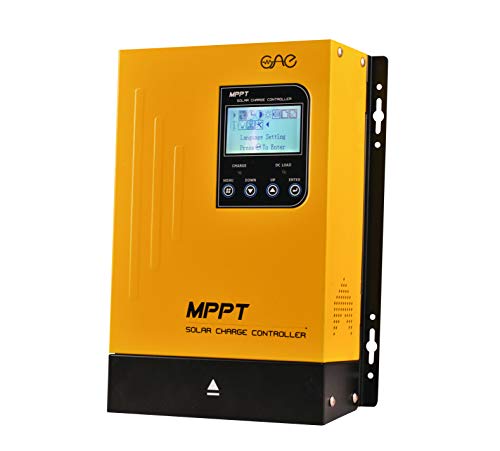 OAE MPPT Solar Charge Controller 60amp DC 12V24V48V Auto Battery Regulator PV 150V Input MPPT Charge Controller for Lithium, Sealed, Gel, and Flooded Batteries