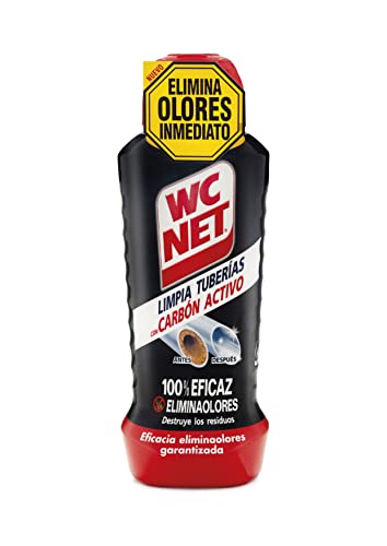 ¿Tuberías lentas? Wc Net Limpia Tuberías con Carbón activo es la solución. Eficaz con restos de...