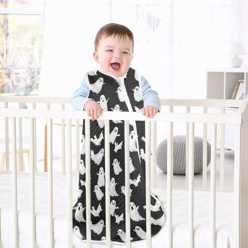 Image of vvfelixl Bright Funny Dinosaurs Baby Sleeping Bag Sleep Sack,Baby Wearable Blanket Sleep Suit for 0-6 Months