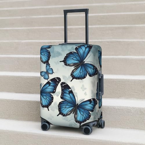 Housse de protection valise extensible papillon pour vos vacances