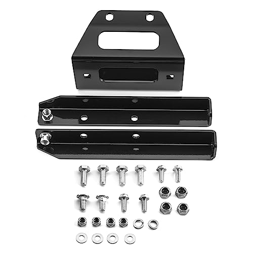 WeiSen Winch Mounting Plate Bracket Kit Compatible with Polaris R...