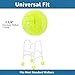 Tennis Balls for Walkers Pre Cut, Walker Skis Glides for Folding Walkers (Yellow-4 Pack Tennis Balls)