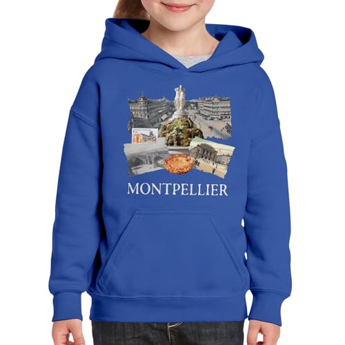 Sweat à capuche enfant Montpellier chaud et robuste contre l'usure de l'école