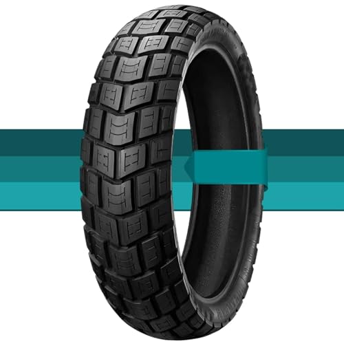 110/70-17 Neumático Motocicleta 110/70/17 con Diseño Off-Road para Llantas de 17 Pulgadas con 110 70 17 Tubeless TL 54S Alta Tracción