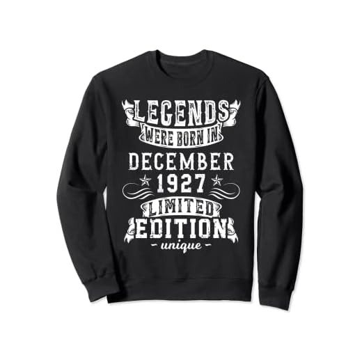 Cumpleaños Diciembre 1927 Edición Limitada Regalo Vintage Sudadera