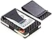 Carbon Fiber Wallet & Carbon Fiber Money Clip - Minimalist Wallet - Metal Wallet - RFID Blocking Slim Wallet and Money Clip, Front Pocket Wallets for Men - Credit Card Holder for Men - RFID Wallets