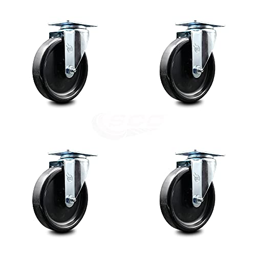 Avantco FF300 FF400 FF500 FF518 Frymaster Dean Floor Fryer Replacement Caster Set Replacement Caster Set - Includes 4 Swivel Casters - Set of 4 - Service Caster Brand