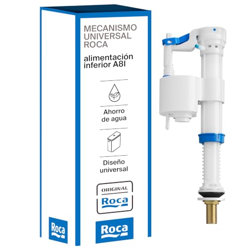Roca A822504400 - Mecanismo de alimentación inferior con rosca metálica. compacto y llenado rápido.
