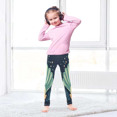 Sea Shell Ocean Girls Casual Leggings for Kids Printed Long Pant Bottoms Stretch and Soft4