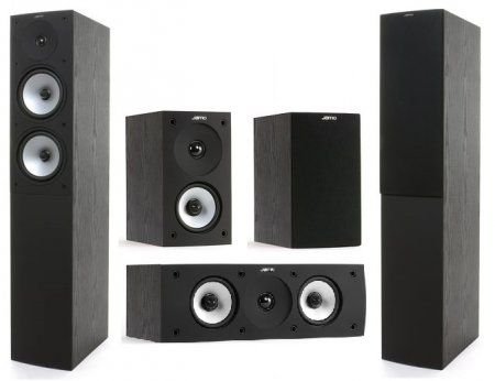 Image of Jamo Black Speakers (S-526) HCS3