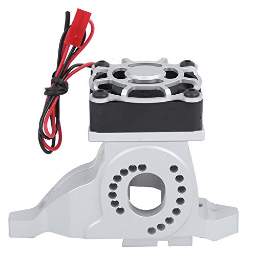 Split Type Design RC Motor Mount Heat Sink Unique Heat Sink and Mounting Bracket for Series Using (Silver)