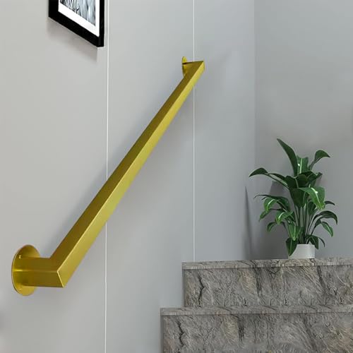 Rampe d'escalier moderne en fer forgé 8,2 pi pour marche intérieure extérieure